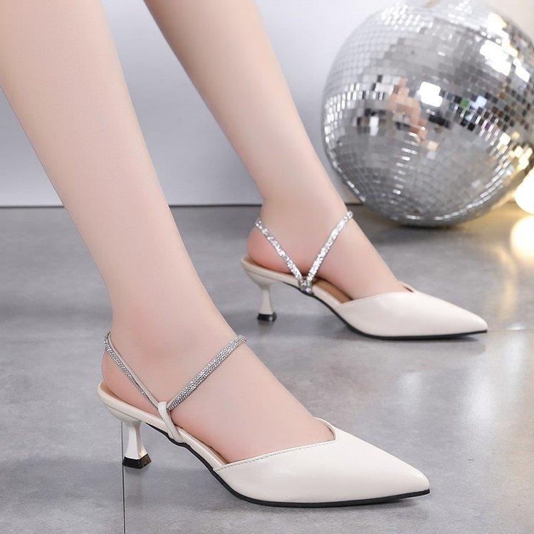 Closed Toe Half Slippers Women's Summer Wear Pointed Toe - globaltradeleader