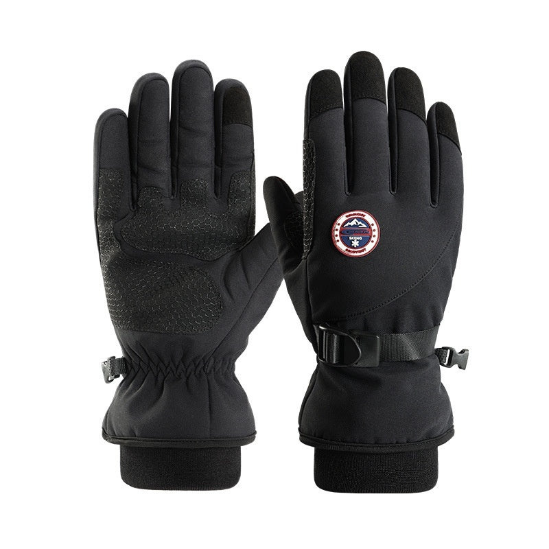 Winter Men's Warm Skiing Outdoor Sports Riding Gloves - globaltradeleader