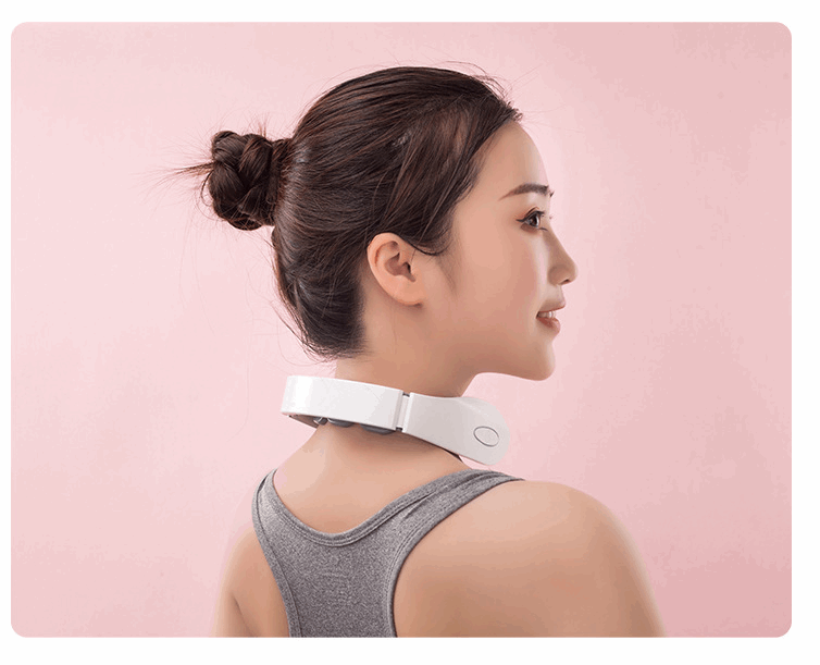 Neck Massager Head Relax Muscle Vibration Massage USB Charging Electric Therapy Cervical Relief Pain Health Care Tool