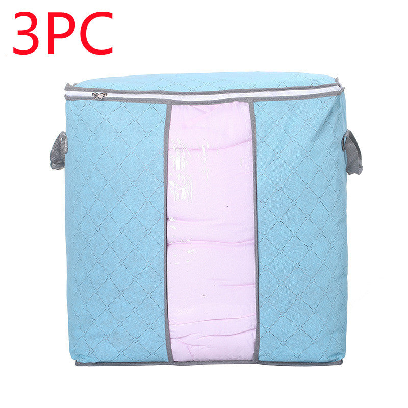 Storage Bag  Quilt Storage Bag Moving Packing Bag Clothes Sorting Bag  Clothing Duffel Bag