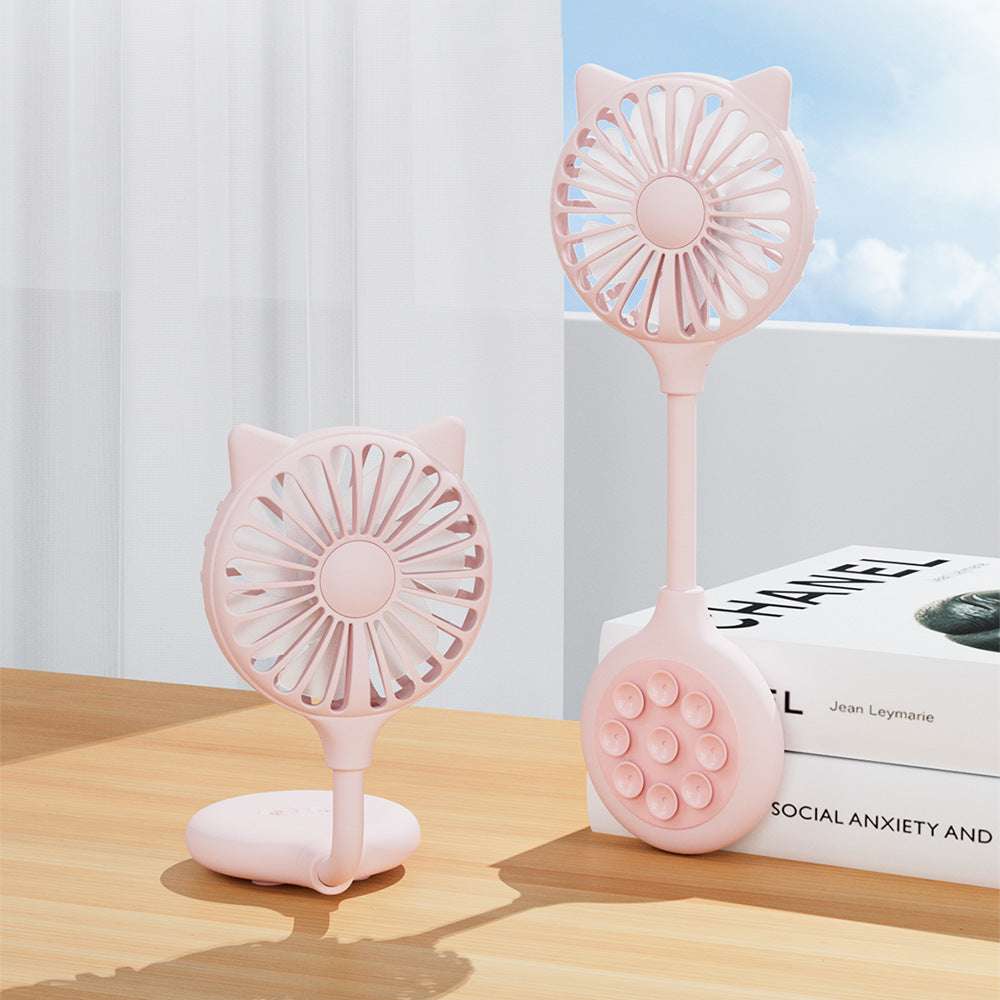 Outdoor Household Suction Cup USB Desktop Mini Little Fan - globaltradeleader