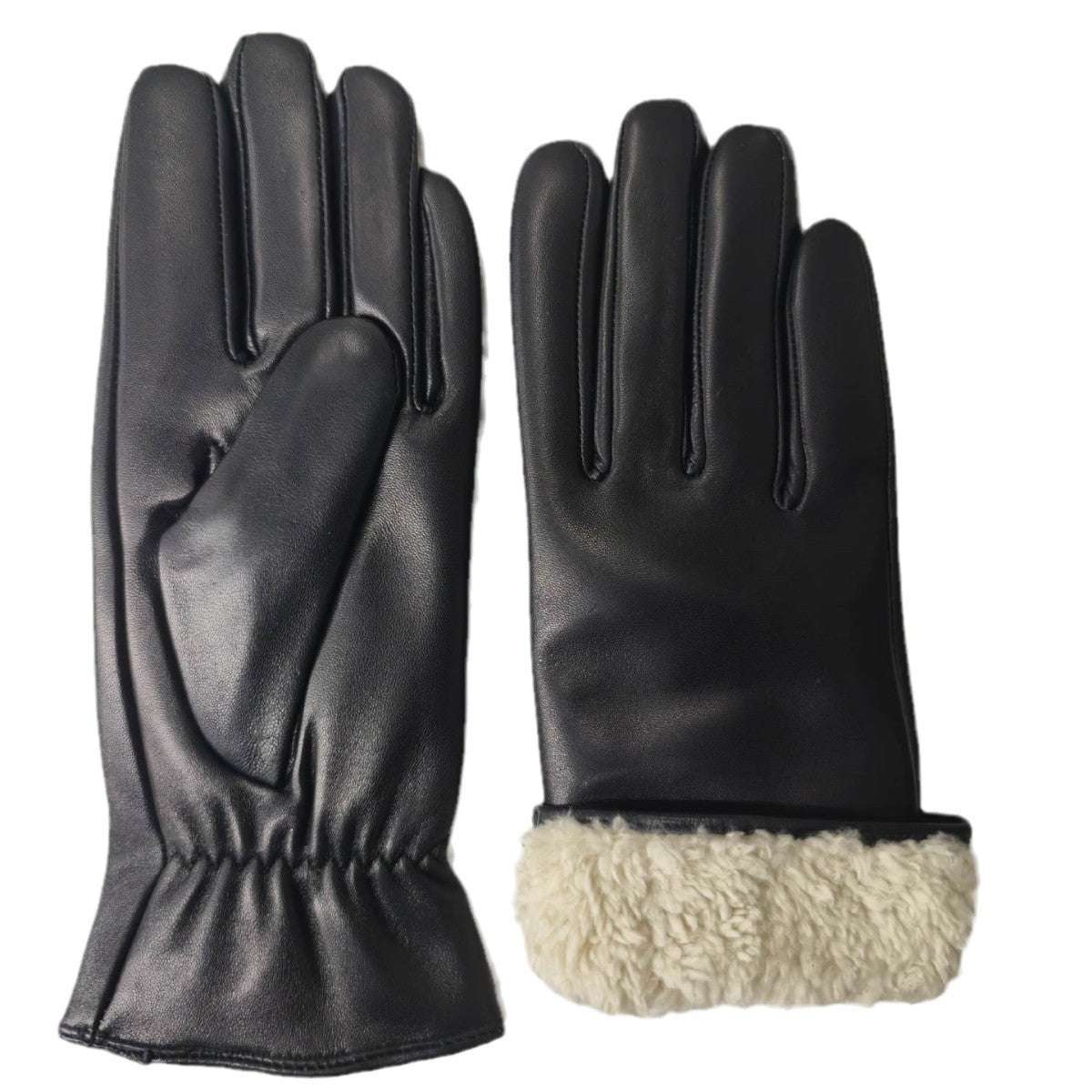 Winter Women's Warm Leather Gloves - globaltradeleader