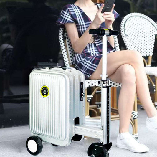 Electric Luggage Manned Riding Scooter - globaltradeleader