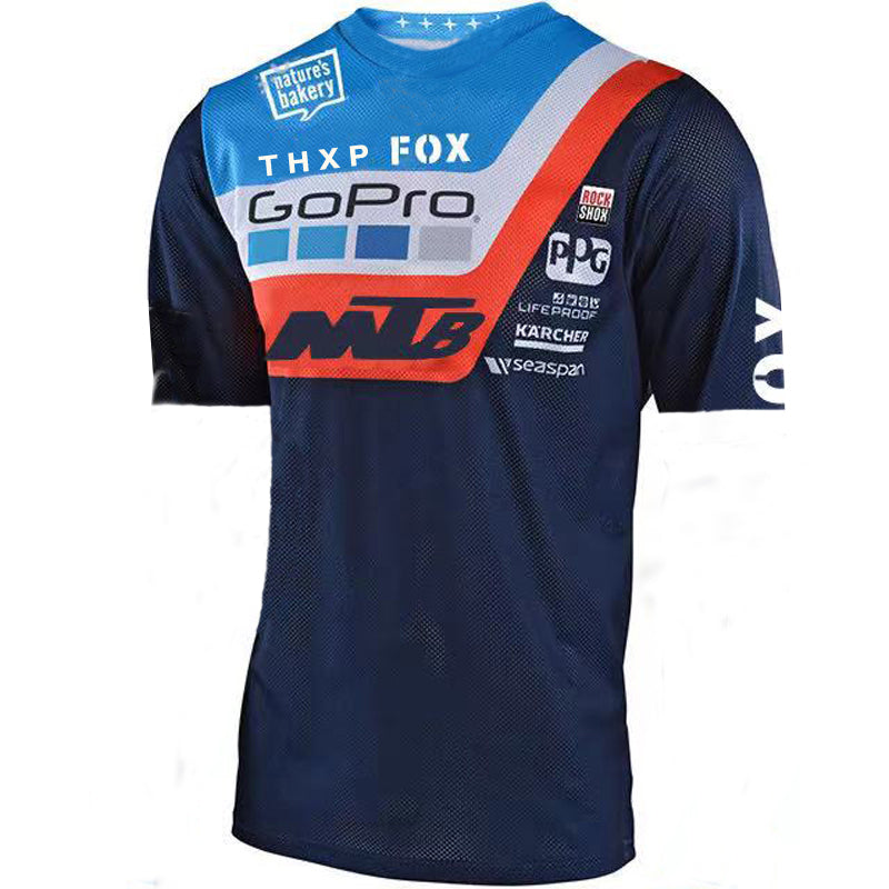 Long Sleeve Cycling Jersey Fox Mountain Bike Cycling Jersey Quick-drying Sports