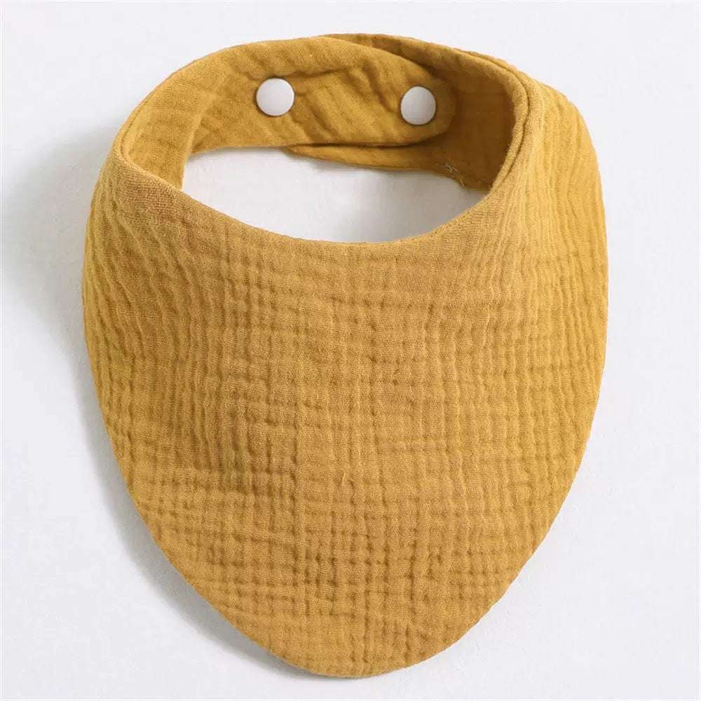 Triangular Scarf Pure Cotton Newborn Bib