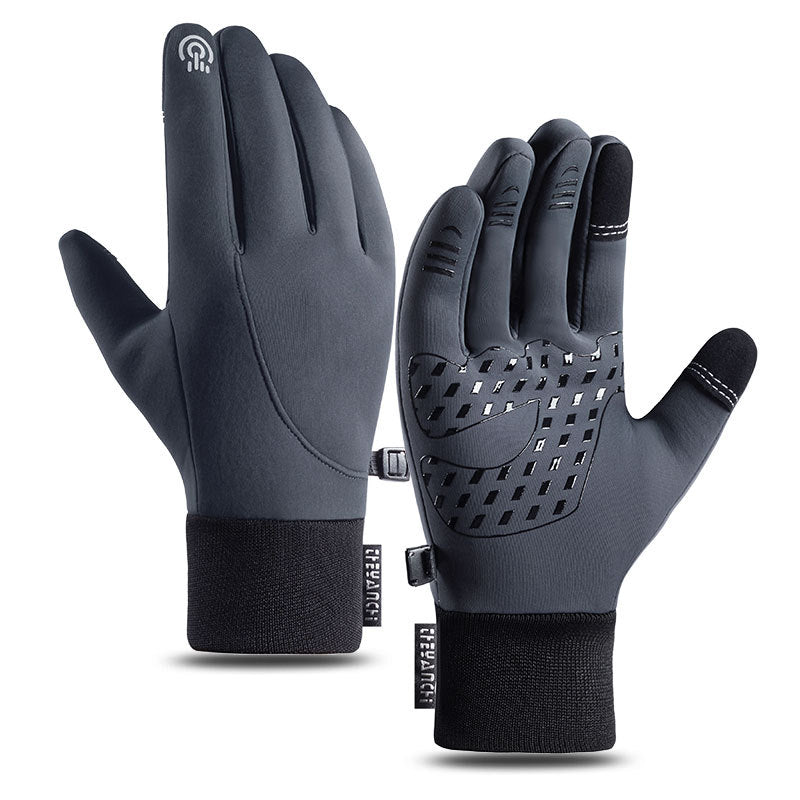 Cycling Gloves Autumn And Winter Outdoor Sports Waterproof Touch Screen