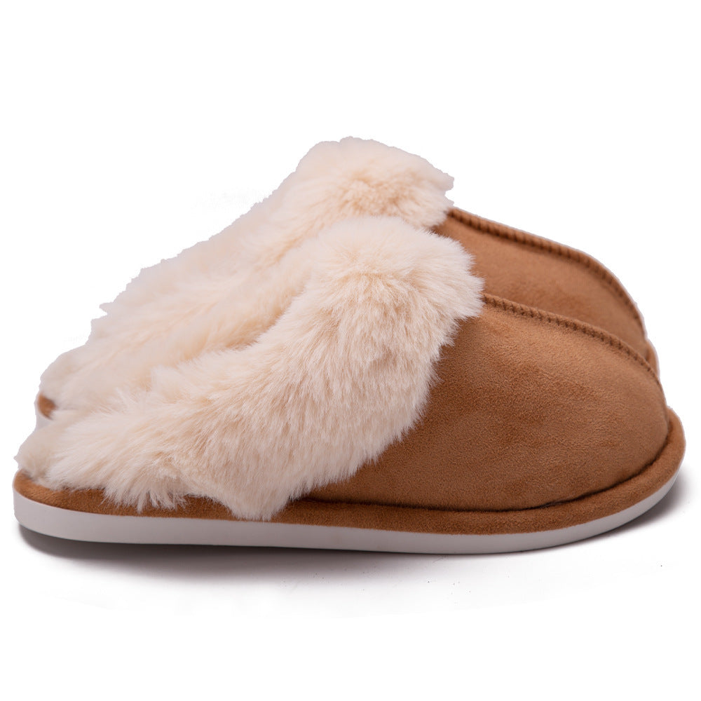 Fur Furry Slippers Women Winter Warm Plush House Shoes - globaltradeleader