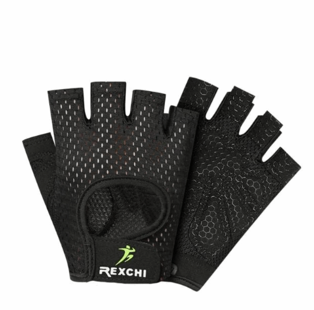 Cycling Butterfly Mesh Breathable Thin Fitness Half-finger Gloves