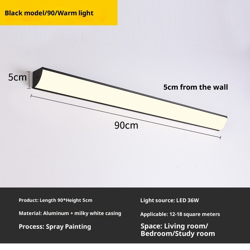 Surface-mounted Outdoor Sensor Light, Waterproof Strip Wall Lamp - globaltradeleader