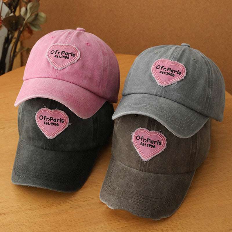 Men's And Women's Fashion Retro Love Baseball Hat - globaltradeleader
