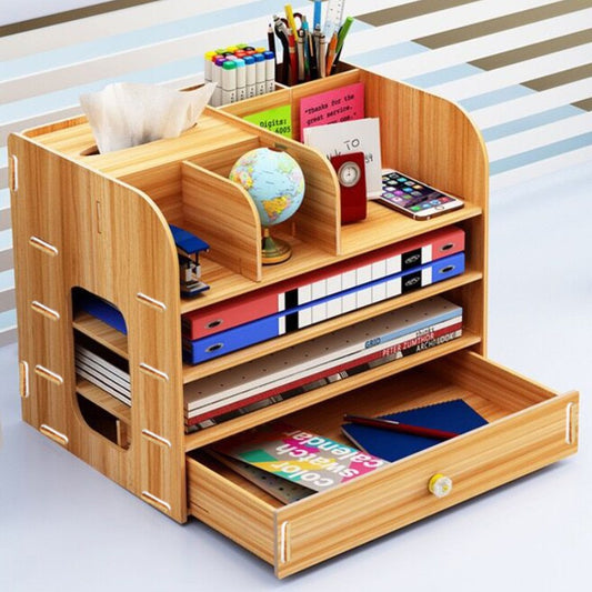 Office Desk Dormitory Desktop Storage Rack - globaltradeleader