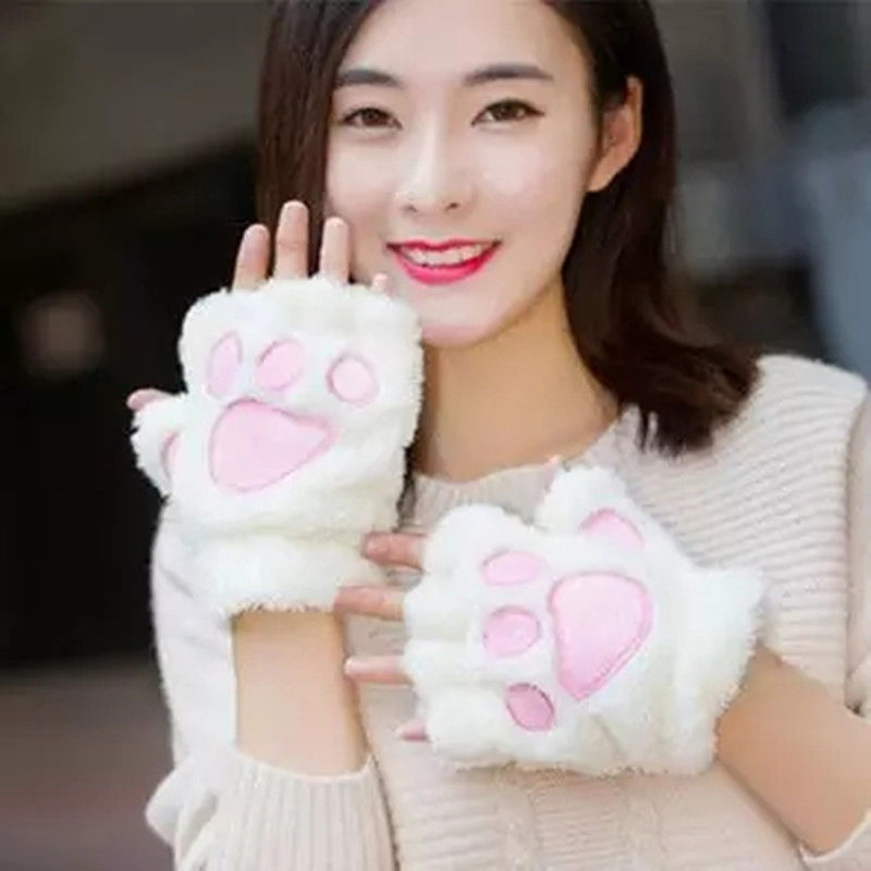 Women's Gloves Winter Student Autumn And Winter Warm With Velvet - globaltradeleader