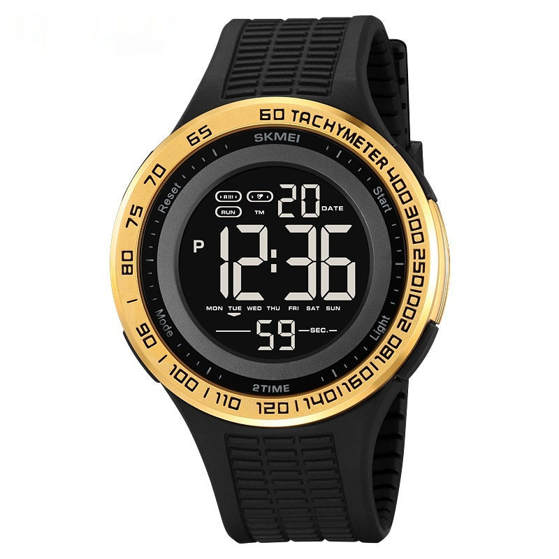 Men's Stylish And Versatile Electronic Watch Luminous Waterproof - globaltradeleader