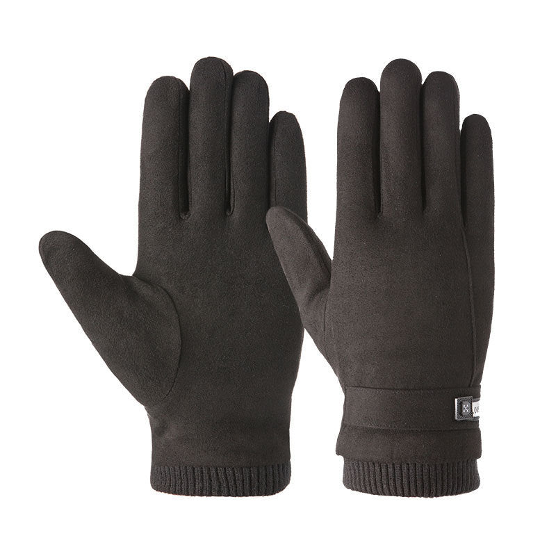 Autumn And Winter Padded And Thickened Warm Gloves - globaltradeleader