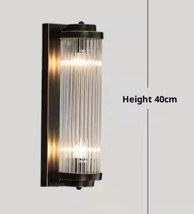 LED Bedroom Bedside Light Luxury Crystal Wall Lamp - globaltradeleader