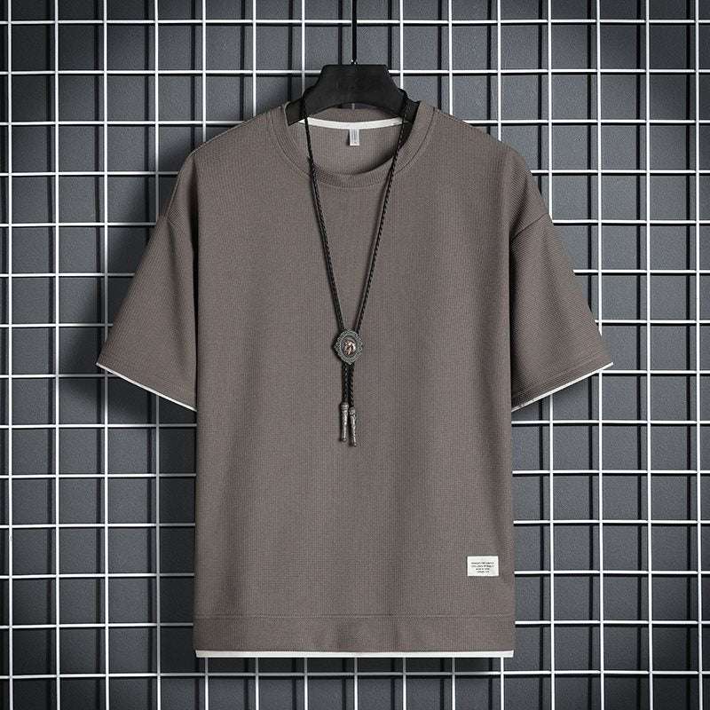 Half Sleeve Trendy All-matching Top - globaltradeleader