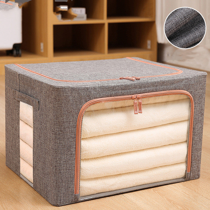 Clothes Storage Box, Cloth Art Clothing Moving And Sorting Box