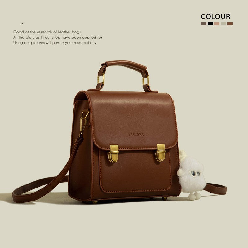 Retro Artistic Portable Shoulder Messenger Bag For Women - globaltradeleader