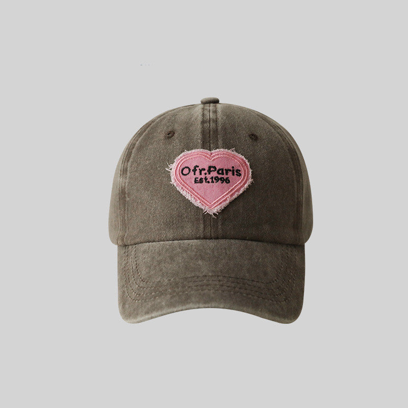 Men's And Women's Fashion Retro Love Baseball Hat - globaltradeleader