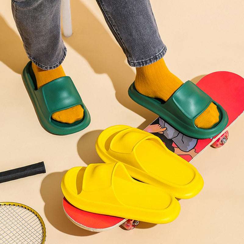 Soft Slippers EVA Home Shoes For Women Men Non-slip Bathroom Slippers