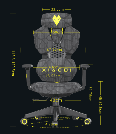 Ergonomic Esports Chair Home Computer Chair With Pedal - globaltradeleader