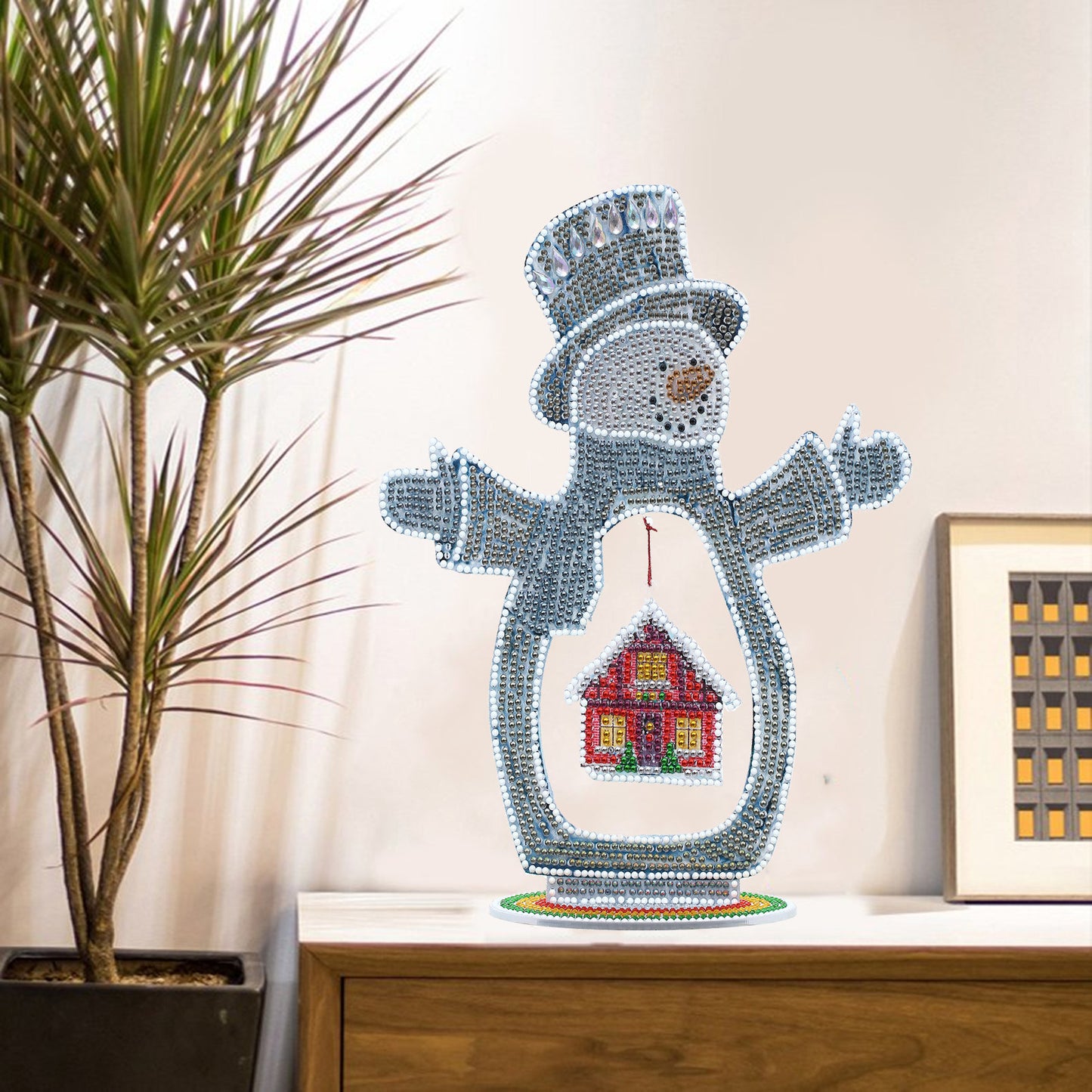 Diamond Painting Christmas Tree Pendant