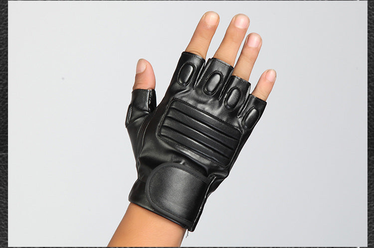 Men's Moto Cycling Half Finger Gloves