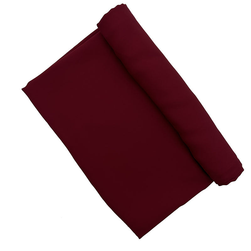 Women's Satin Chiffon Pleated Scarf