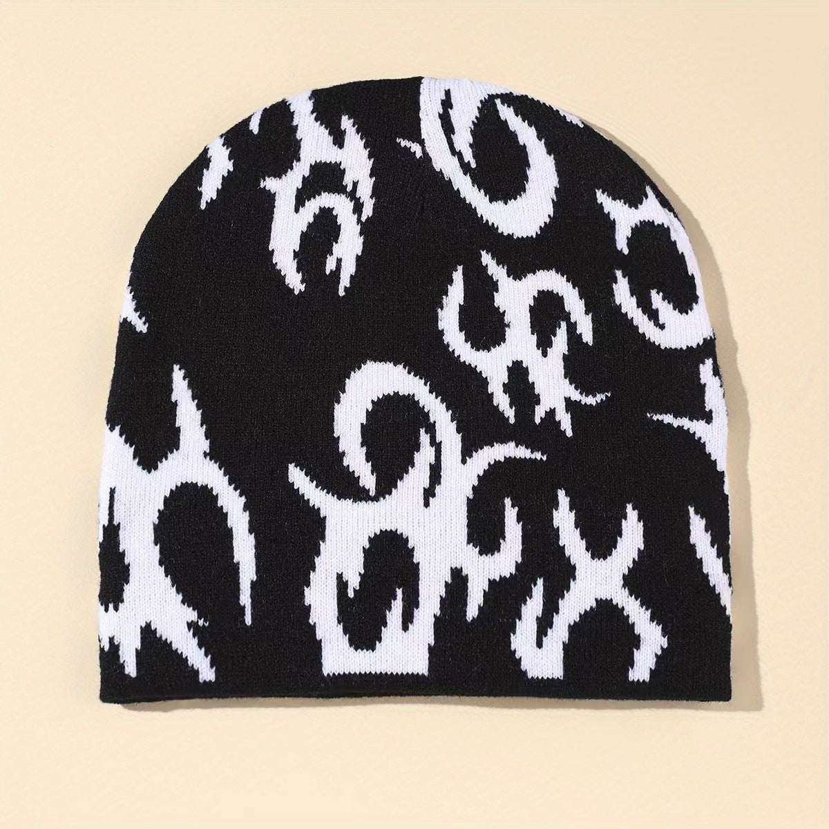 Warm Wool Hat Jacquard Knitted - globaltradeleader