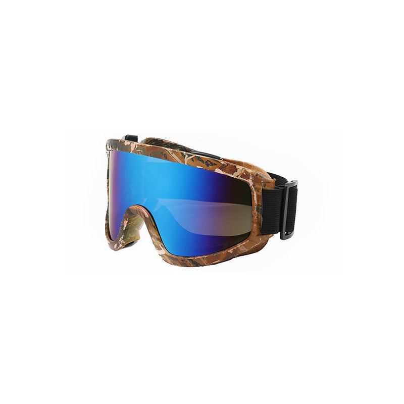 Large-frame Sand-proof Colorful Polarized Sports Glasses