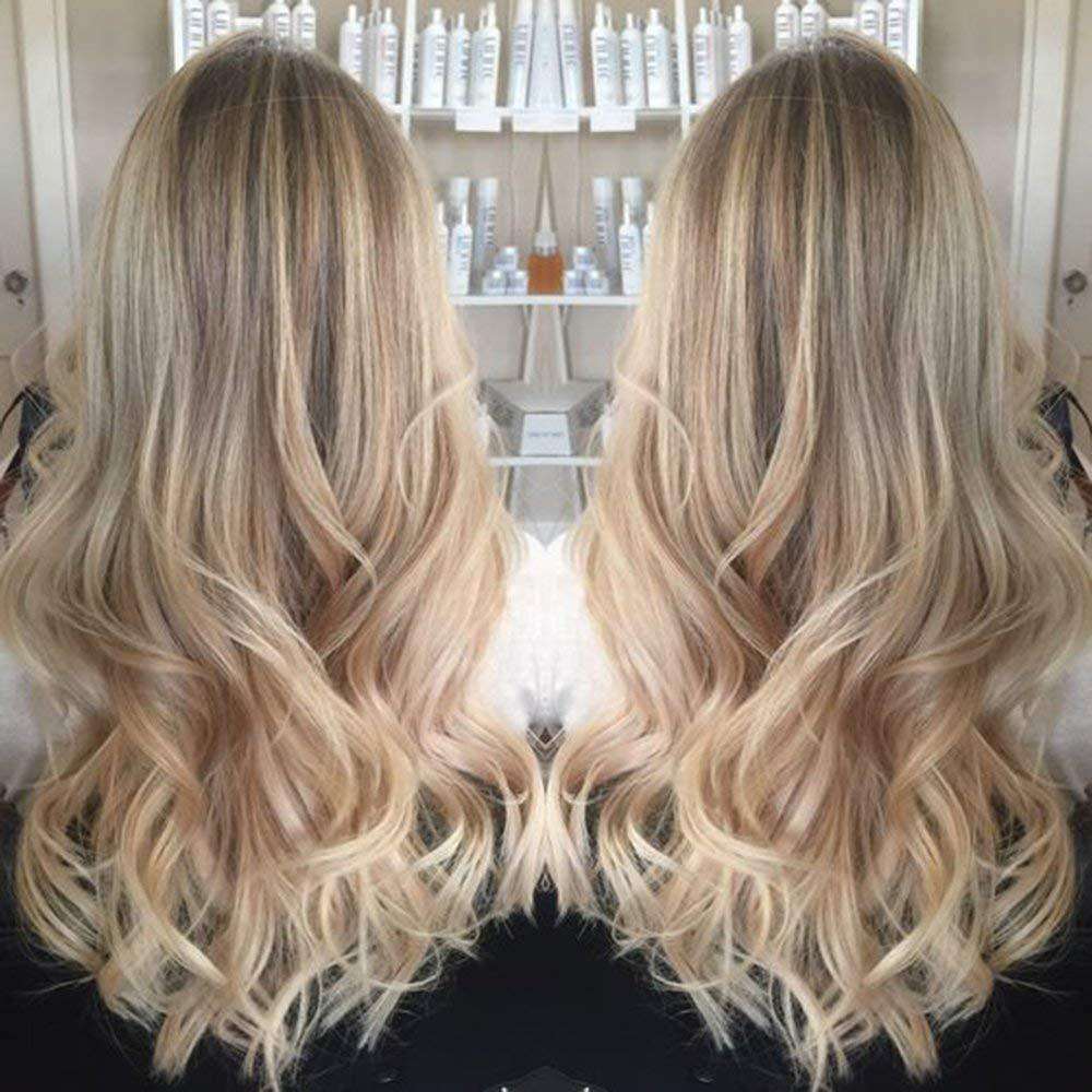 Women's Medium-length With Big Waves And Fluffy Curly Hair