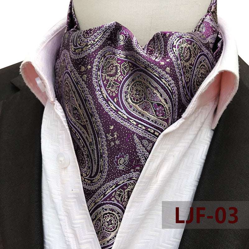 Men's Scarf Jacquard Polyester British - globaltradeleader