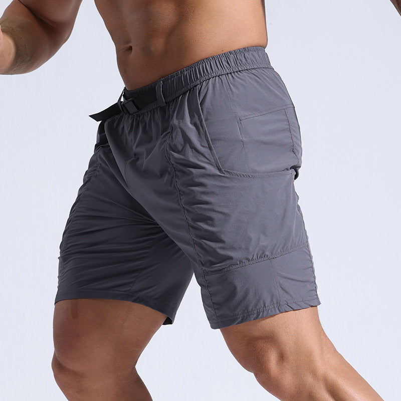 Athletic Shorts For Men With Pockets And Elastic Waistband Cargo Shorts - globaltradeleader