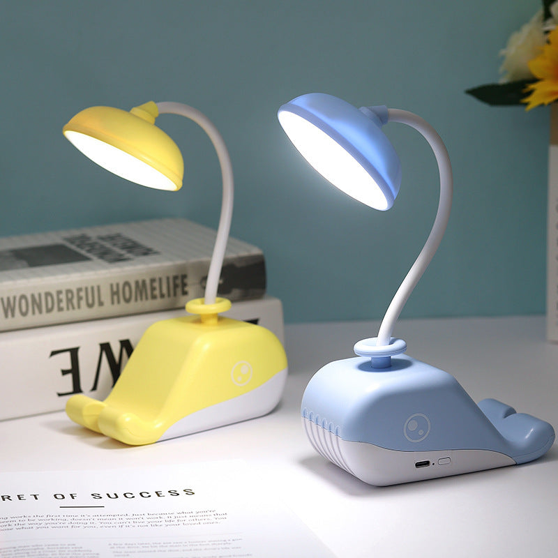 Whale Desktop Lamp USB Rechargeable - globaltradeleader