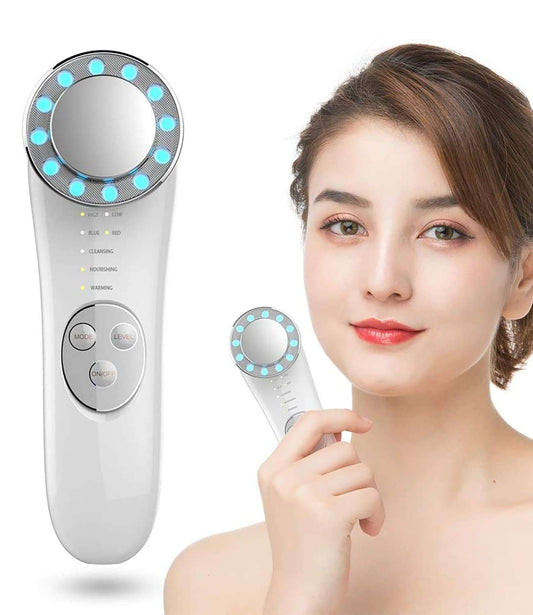 Facial Massager Skin Care Tools 7 In 1 Face Lifting Machine Galvanic Facial Machine Face Tightening Machine For Skin High Frequency Facial Machine - globaltradeleader