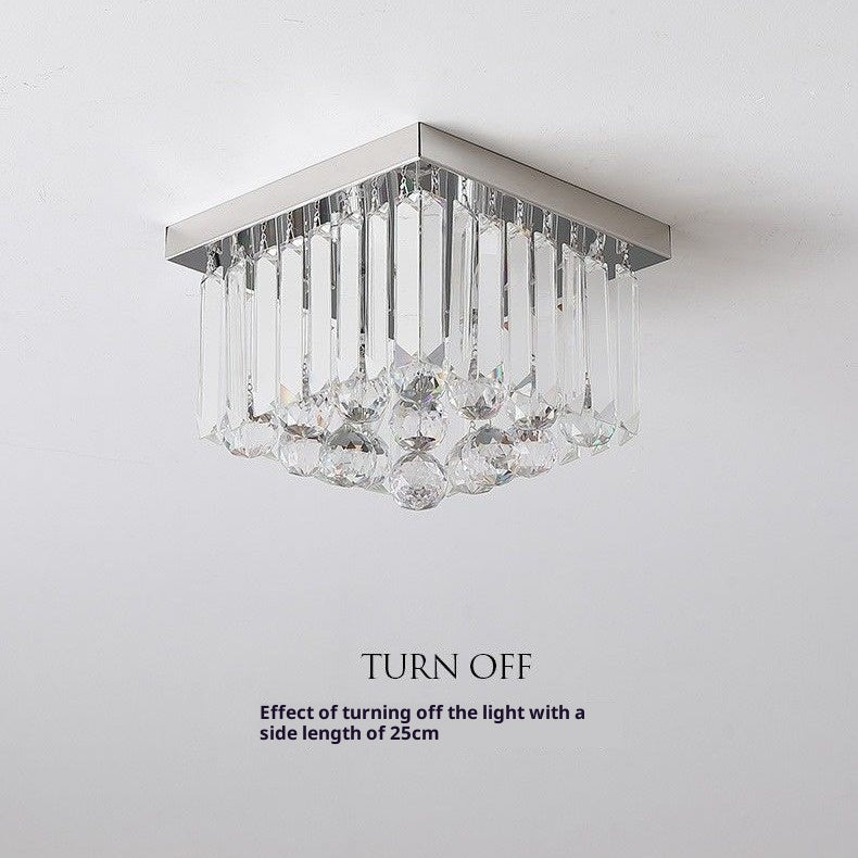 Crystal Modern Simple And Light Luxury Ceiling Lamp - globaltradeleader