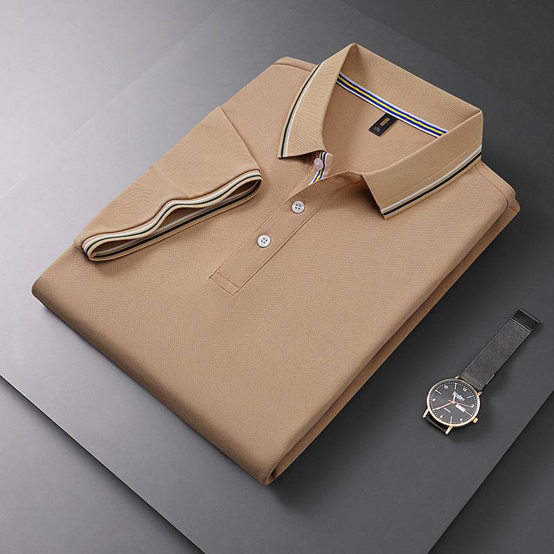 Summer Men's Polo Shirt Lapel T-shirt - globaltradeleader