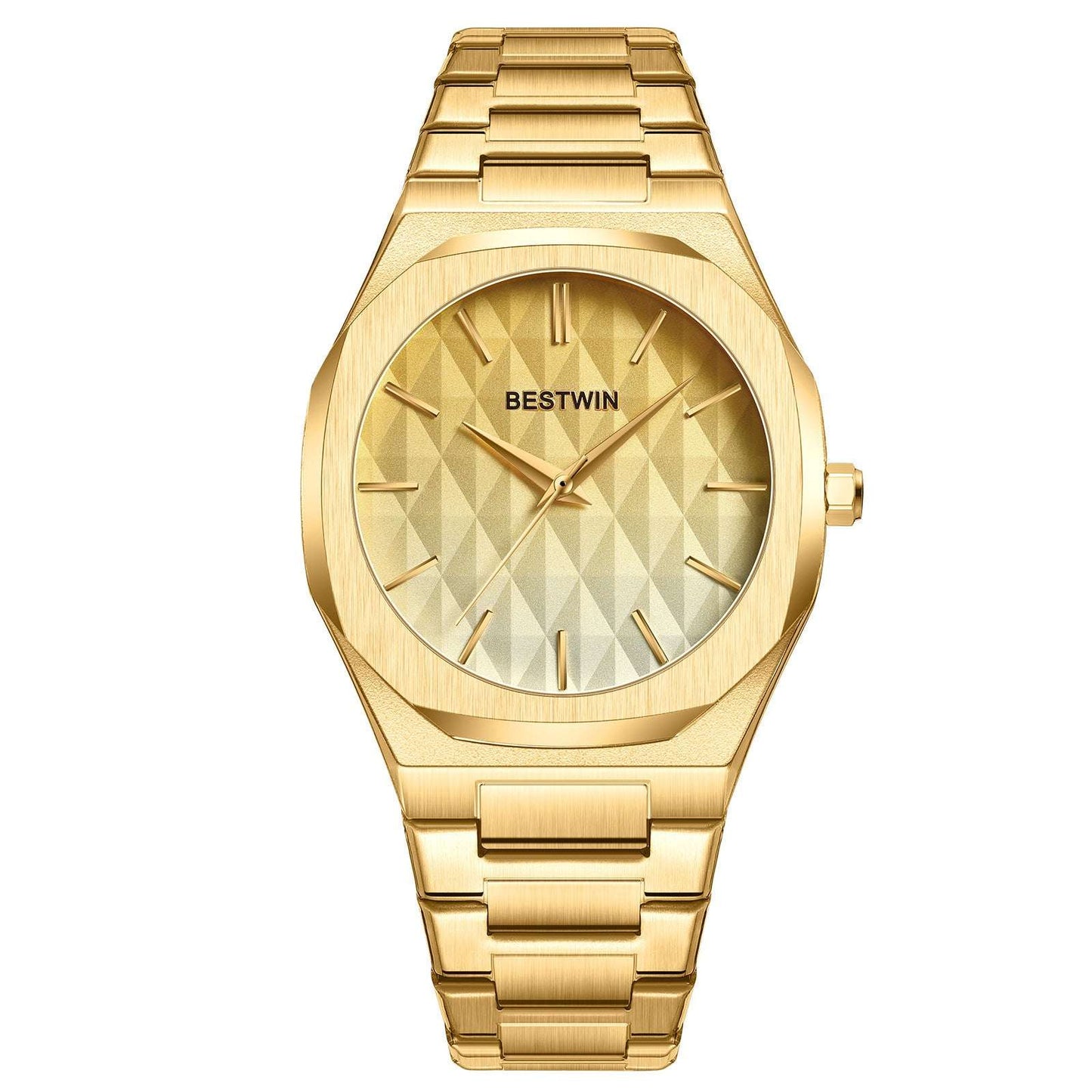 Embossed Dial Fashion Men's Watch - globaltradeleader