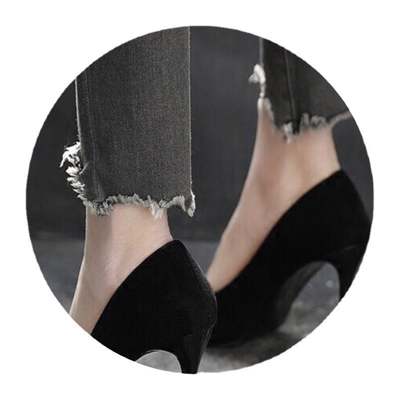 Metal Stiletto Heels For French Girls - globaltradeleader