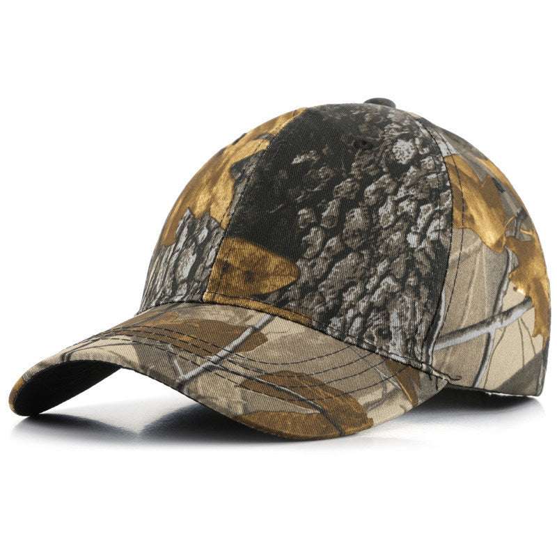 Baseball Cap Leaf Bionic Camouflage Cap Outdoor Field Training - globaltradeleader