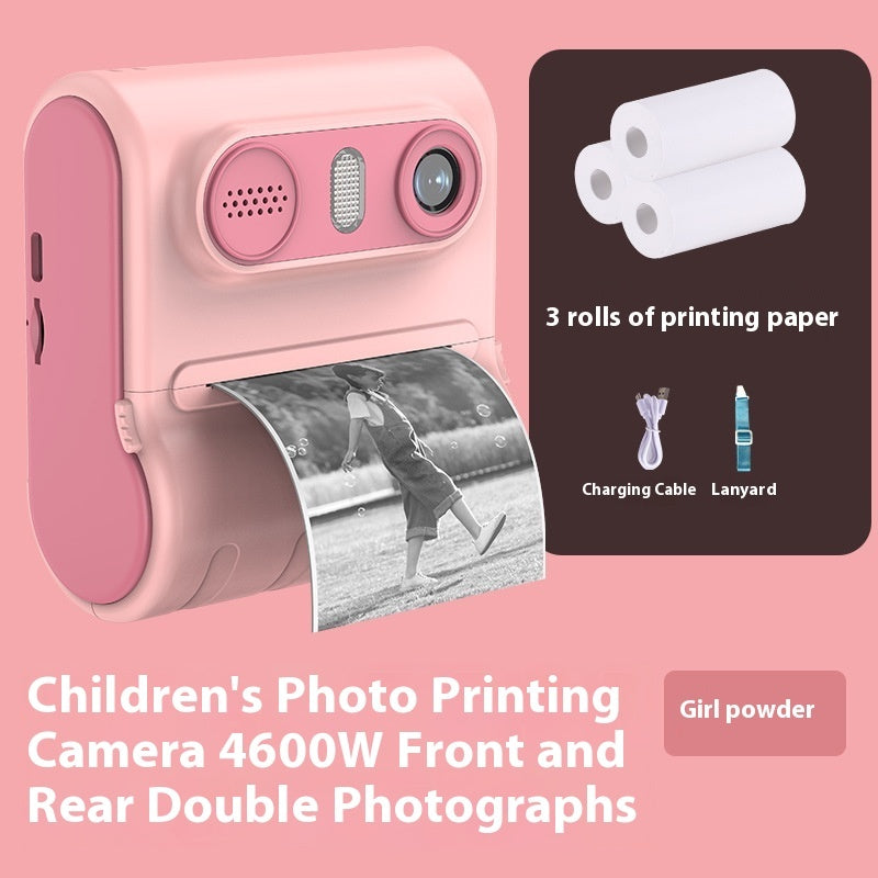 Instant Thermal 4600W HD Dual-camera Children's Printing Camera - globaltradeleader