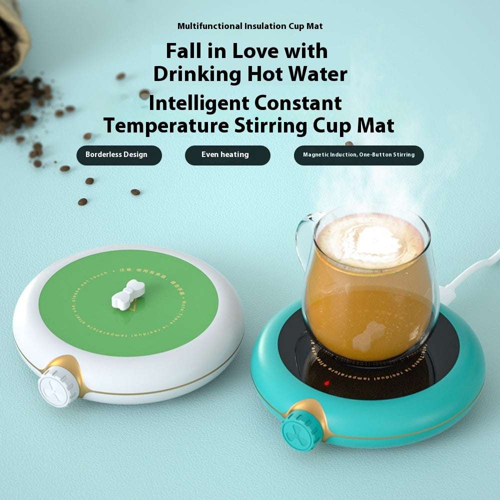 Heating Constant Temperature Magnetic Stirring Coaster - globaltradeleader