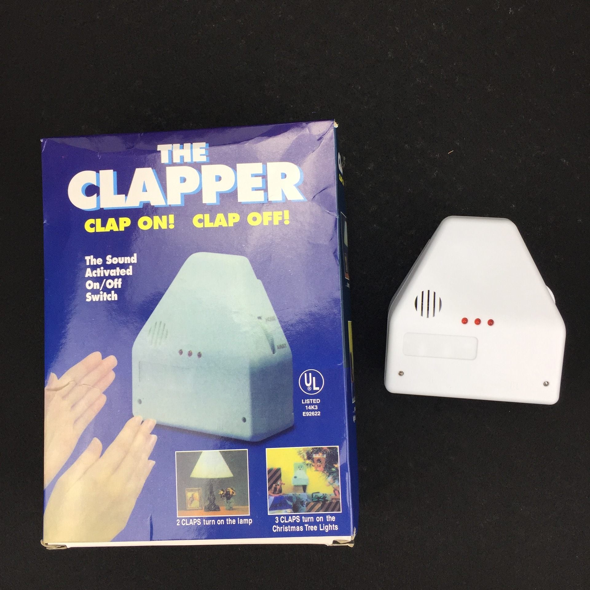 New The Clapper Voice Control Switch Sensor Switch Hand Switch Spot Sensor Light