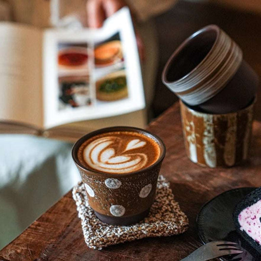 Vintage Ceramic Coffee Cup Good-looking Japanese Style - globaltradeleader