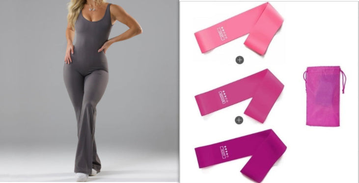 Slim Fit Hip Raise Jumpsuit Sexy Backless Exercise Yoga Clothes - globaltradeleader