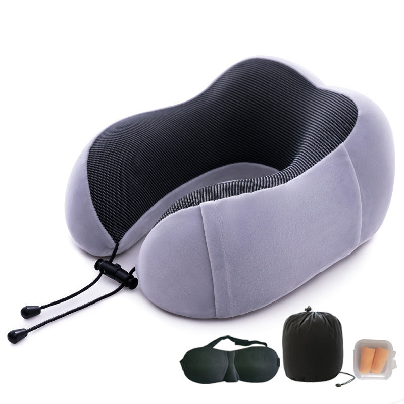 Memory Foam U-shaped Pillow Travel Cervical Pillow