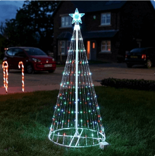Multi Color LED Animated Outdoor Christmas Tree Lights