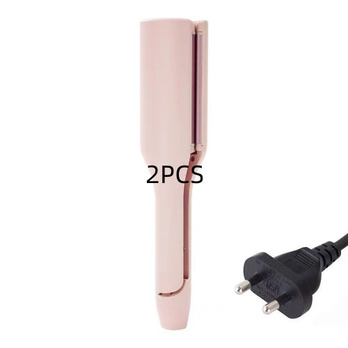 French Deep V Egg Roll Water Ripple Big Wave 32MM Hair Curler - globaltradeleader
