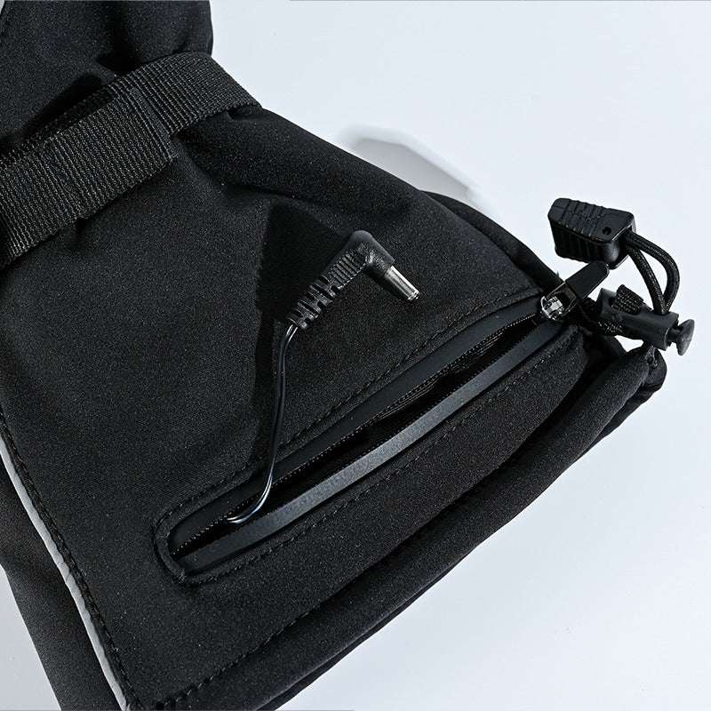 Temperature Regulating Electric Heating Gloves For Outdoor Riding