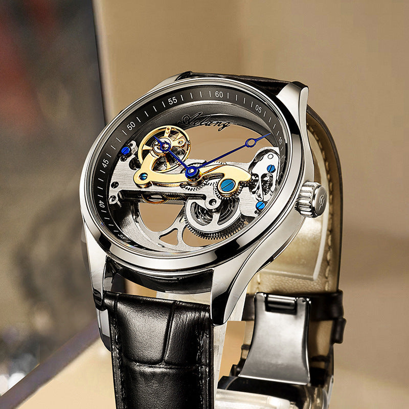 Automatic Hollow Mechanical Watch Generation Hair - globaltradeleader